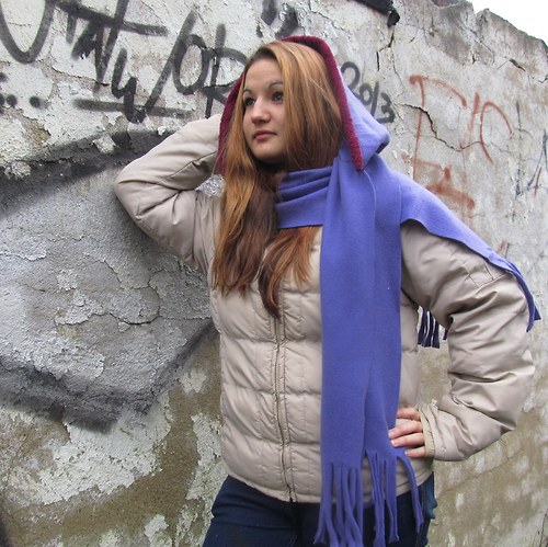 Šála s kapucí- DÁMSKÁ