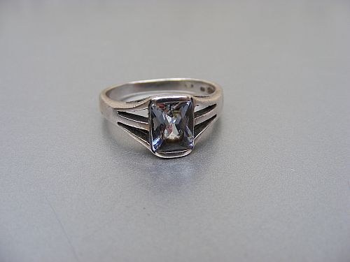 Prsten s velkým zirkonem * — foto 1