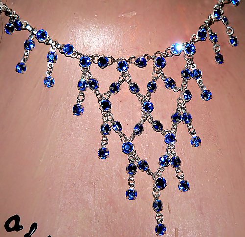 Náhrdelník s kamínky Swarovski — foto 1