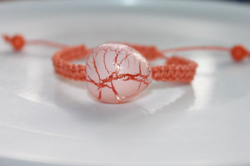 Shamballa/macramé náramek — foto 1