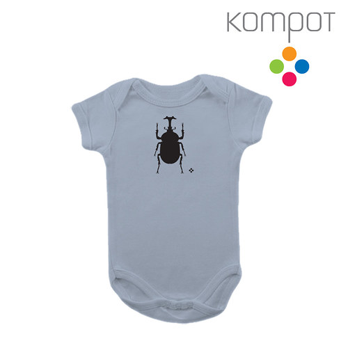 Dětské body Brouček :: modré (vel. 62-68) — foto 1