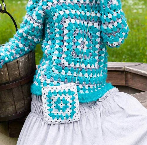 Háčkovaná kabelka — foto 1