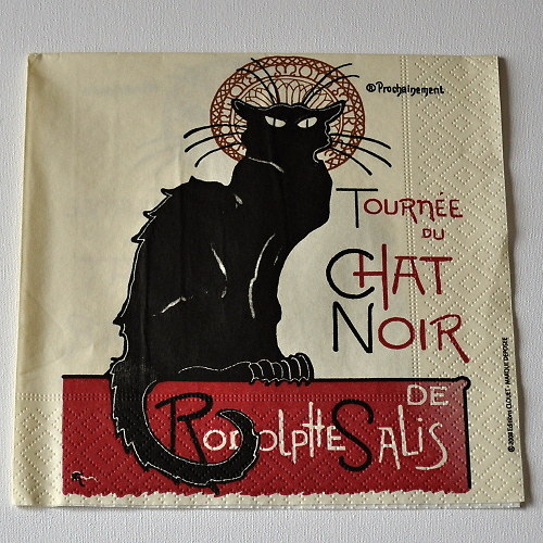 Ubrousek - Chat noir — foto 1
