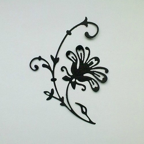 Výsek - Větvička s květem