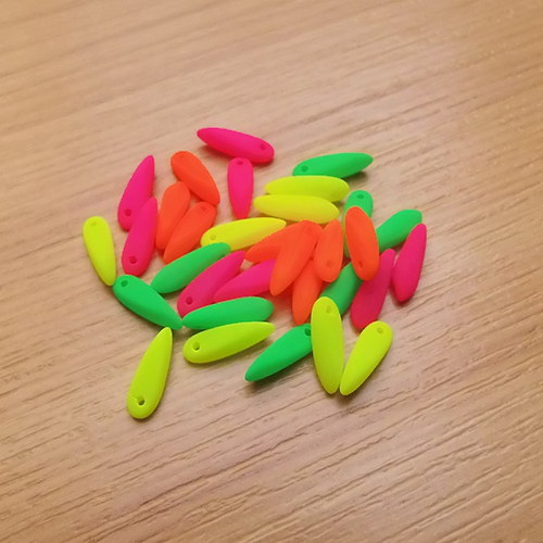 Neonové jazýčky 3 x 11mm - směs