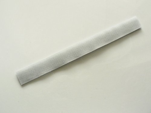 Suchý zip - šedavý 2x20cm — foto 1