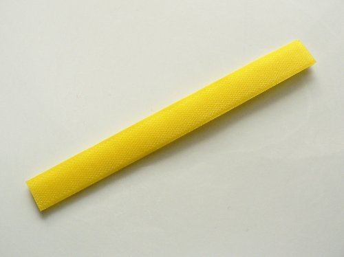 Suchý zip žlutý - 2x20cm — foto 1