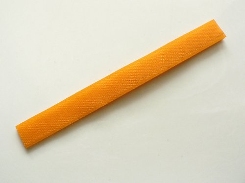 Suchý zip oranžový - 2x20cm — foto 1