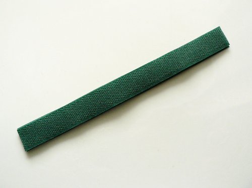 Suchý zip zelený - 2x20cm — foto 1