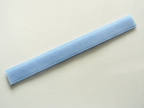 Suchý zip světle modrý - 2x20cm — foto 1