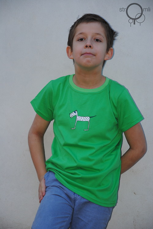 Zelené...Haf, haf, vel. 9-11 roky SLEVA — foto 1