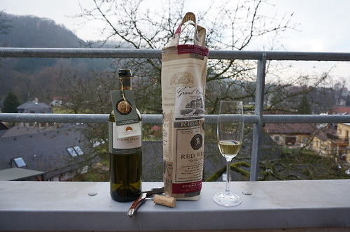 Obal na víno dárkový - red wine