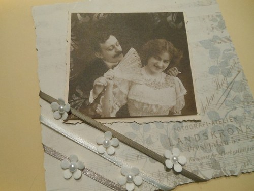 Scrapbookové přání Pion design II. — foto 1