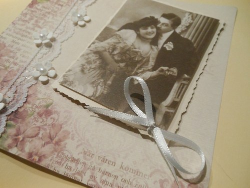 Scrapbookové přání Pion design IV. — foto 1