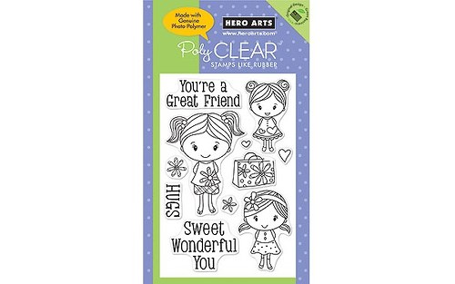 HERO ARTS - Sweet Wonderful... silikónové pečiatky