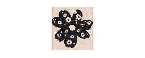 HERO ARTS - Patterned Posy (gumová pečiatka)