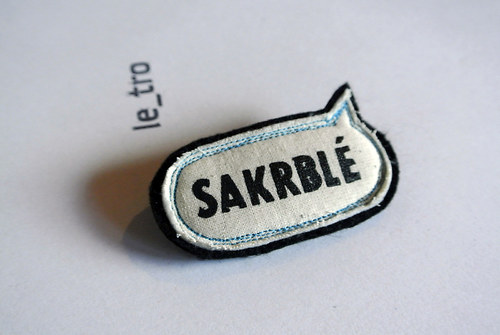 Brož SAKRBLÉ — foto 1
