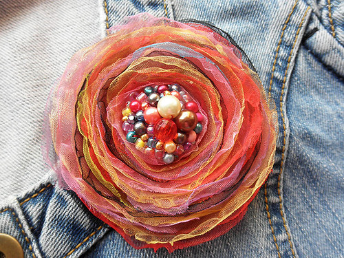 Brož "Plamínek" , 8 cm — foto 1