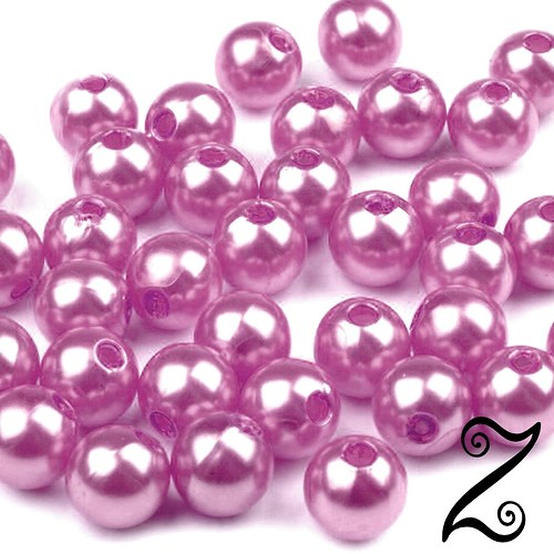 Voskovky, fialová světlá, 8 mm (20ks)