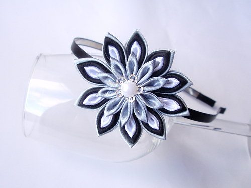 Čelenka kanzashi — foto 1