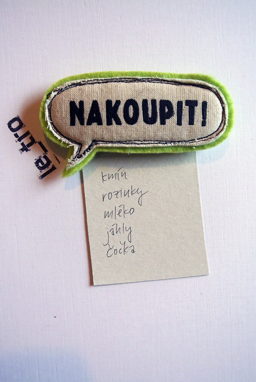 NAKOUPIT! magnet — foto 1