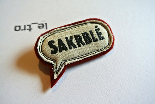 Brož SAKRBLÉ — foto 1