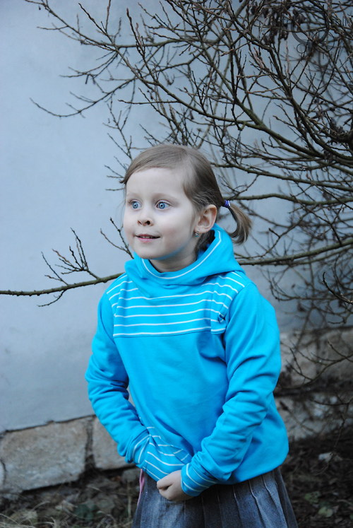 Tyrkysová pro prcky, vel. 4-5 — foto 1