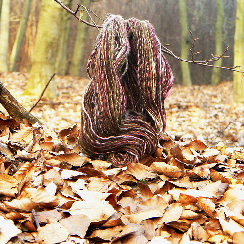 Hobitín - ručně předená příze — foto 1