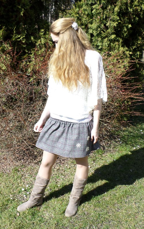 Sukýnka květinková — foto 1