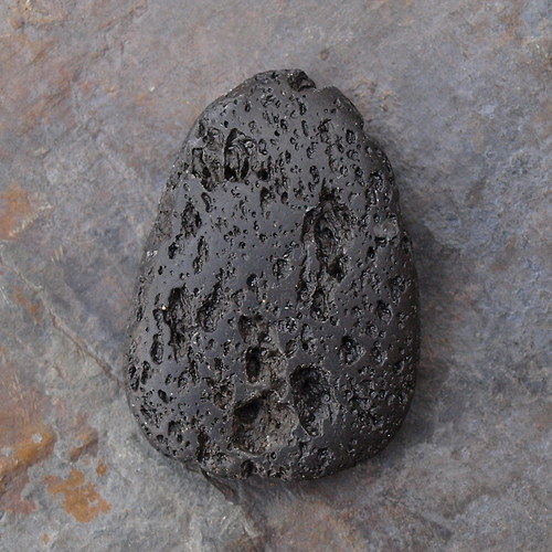 Lávový kámen, 44x32mm — foto 1
