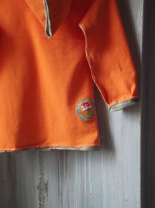 Tríčo oranžáda s houbičkami — foto 1