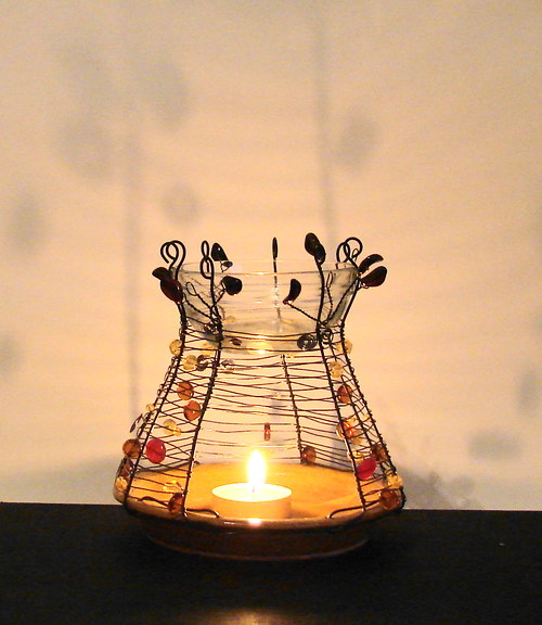 Drátovaná aroma lampa — foto 1