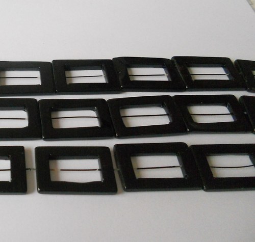 Perleťový obdélník 30x20mm - 2 ks — foto 1