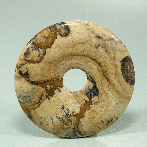 Jaspis obrázkový - donut — foto 1