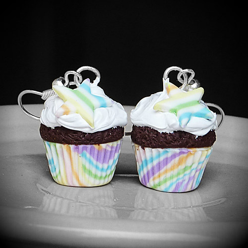 Duhové muffiny — foto 1