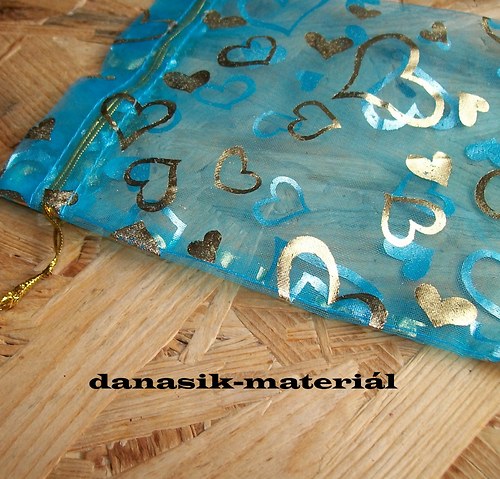 Dárkový Sáček Tyrkysový — foto 1