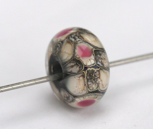 Big hole bead - Mramorovaná — foto 1