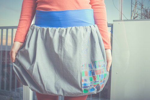 Kitchen girl. blue. SLEVA! — foto 1