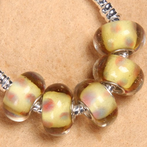 Pandorka s jednotným středem! 14x7mm na řetízek