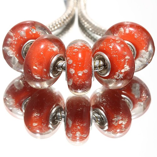 Pandorka s jednotným středem! 14x7mm na řetízek