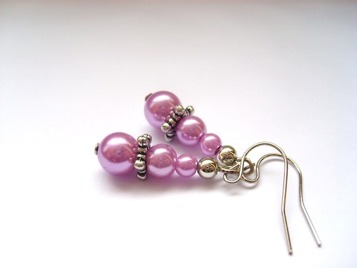Fialkovo-stříbrné -SLEVA- — foto 1