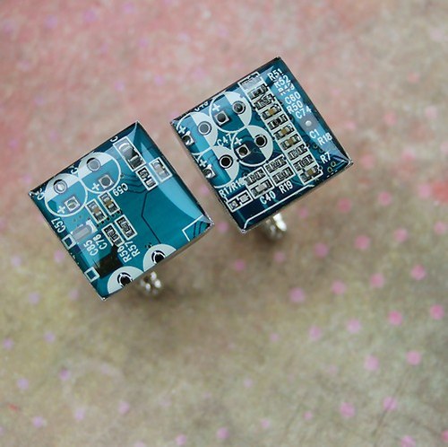 IT manžetové knoflíčky /turquoise/ — foto 1