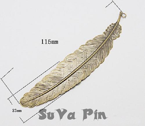 Záložka do knihy Pírko 11,5cm SB