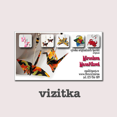VIZITKY / na přání — foto 1