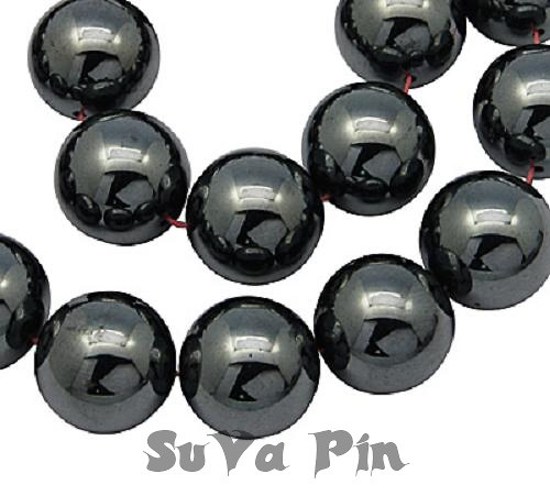 Korálky Hematit 4mm ;50 ks — foto 1