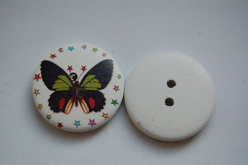 Dřevěný knoflík 30 mm