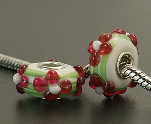 Pandorka s jednotným středem! 14x7mm na řetízek