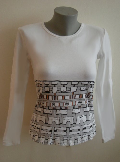 Ruční práce, malba na textil — foto 1