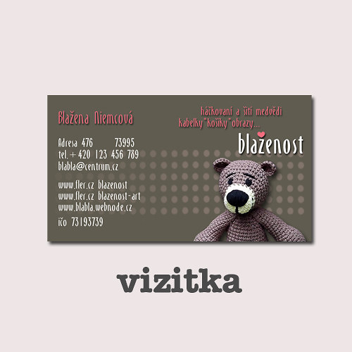 VIZITKY / úpravy na přání — foto 1