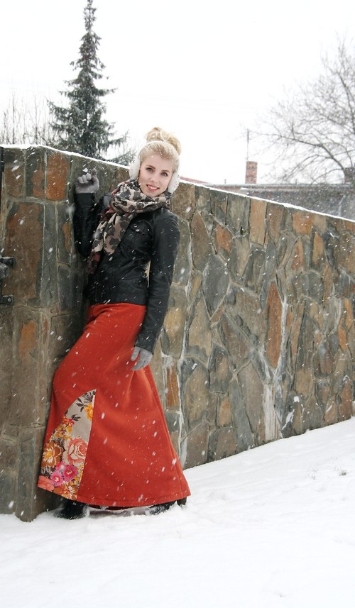 Sukně do zimní pohádky — foto 1